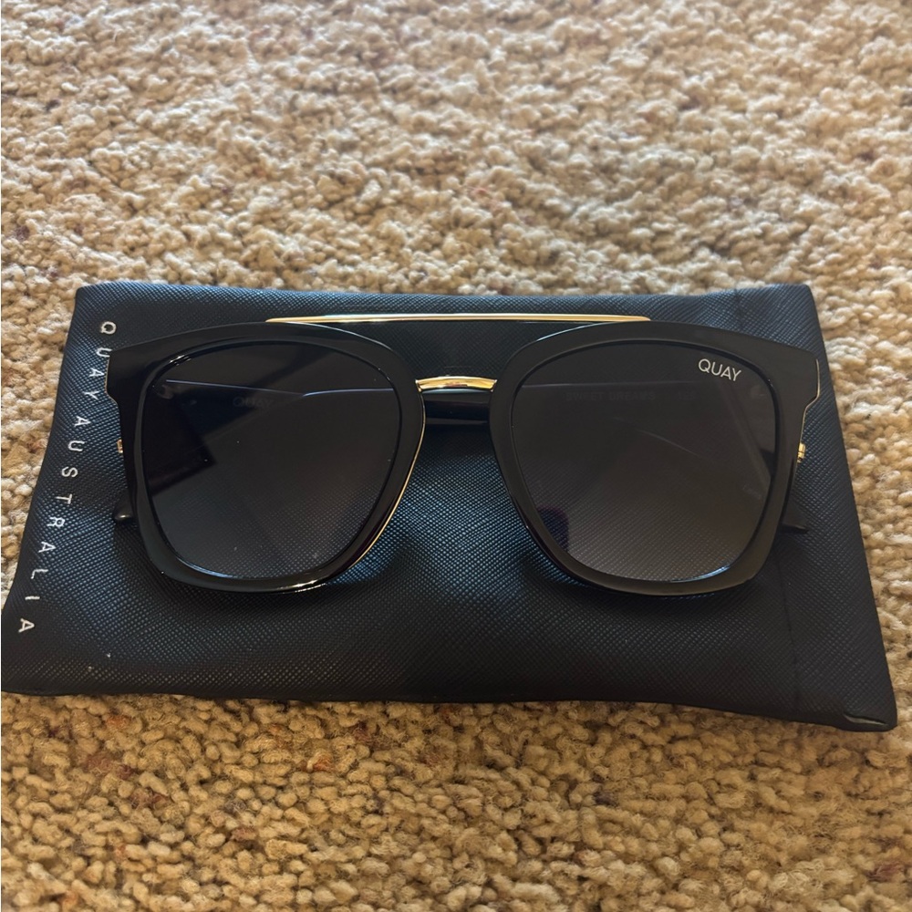 Quay Australia Black Sunglasses